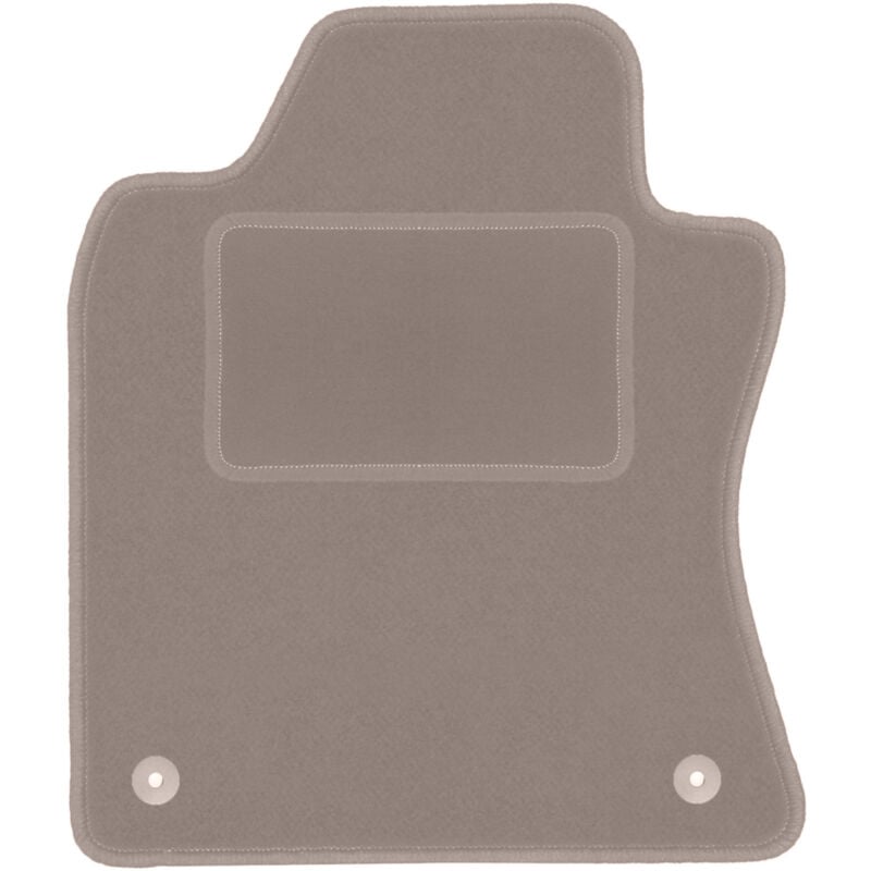 Tapis conducteur beige pour : Infiniti Q50 berline (2013-)