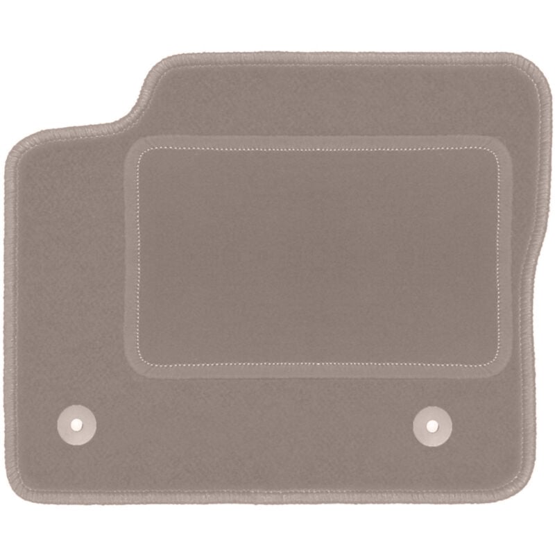 Tapis conducteur beige pour : Jaguar E-Peace SUV (2017-)