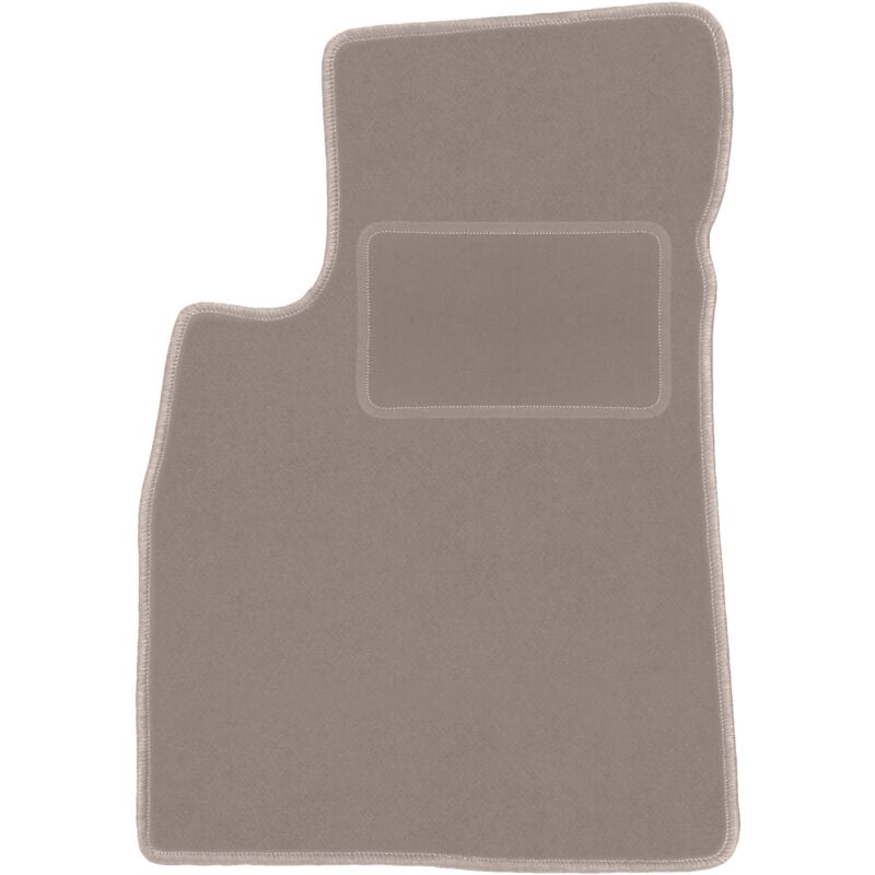 Tapis conducteur beige pour : Kia Opirus berline (2002-2011)
