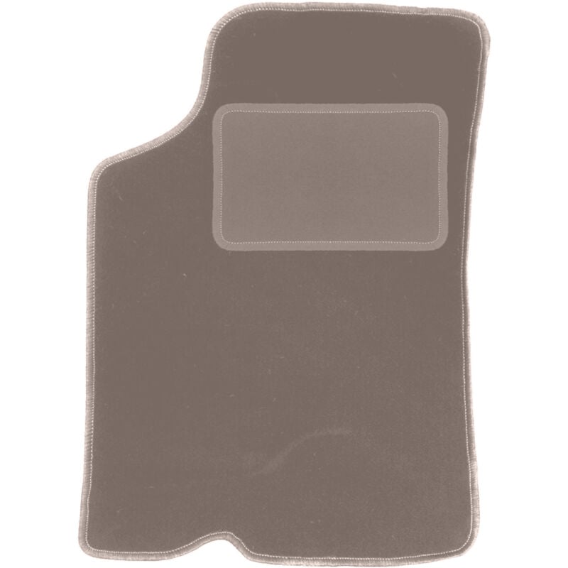 Tapis conducteur beige pour : Kia Sephia I berline (1994-1997)