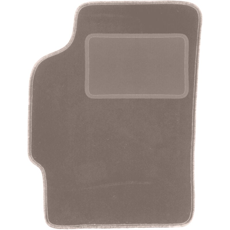 Tapis conducteur beige pour : Kia Shuma berline (1997-2004)
