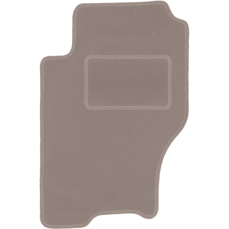 Tapis conducteur beige pour : Kia Sorento I SUV (2003-2009)