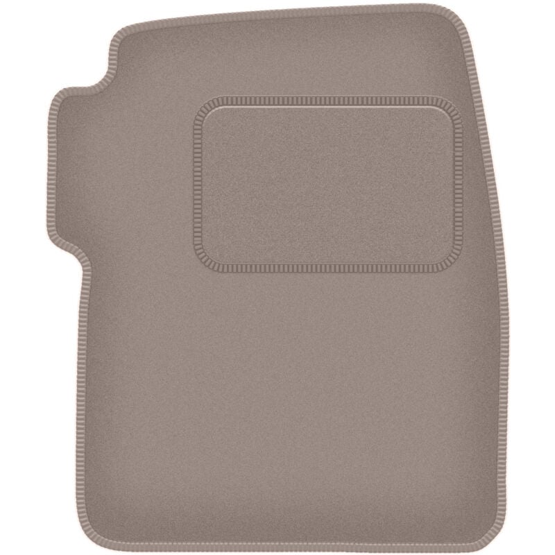 Tapis conducteur beige pour : Land Rover Discovery II tout-terrain (1998-2004)