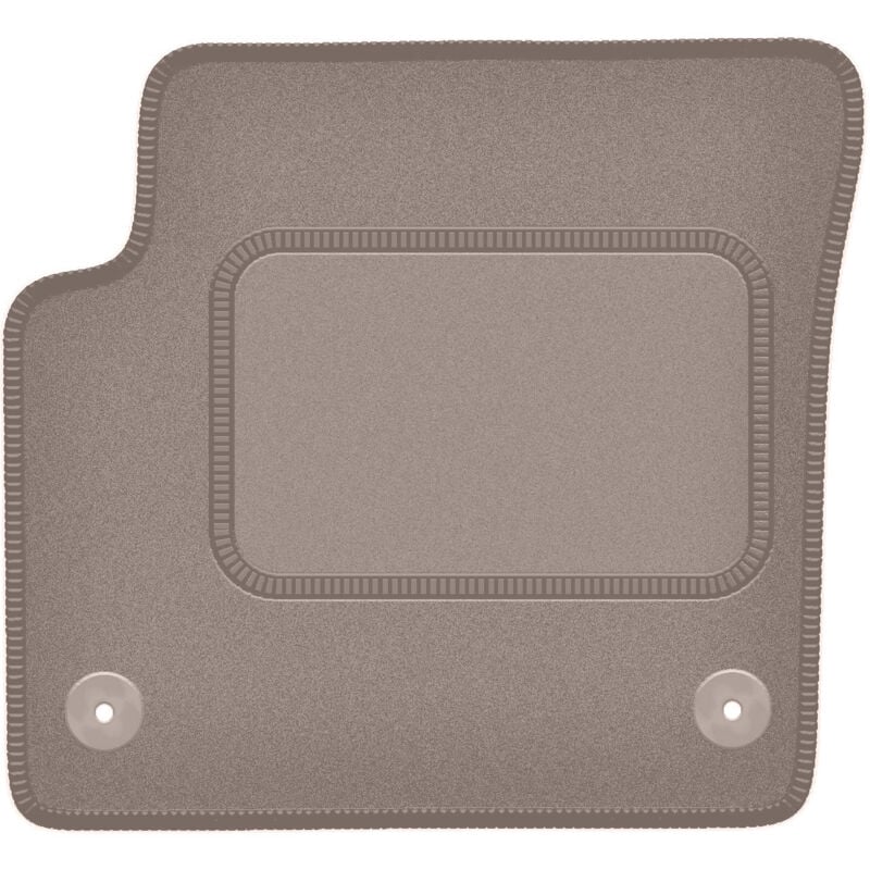 Tapis conducteur beige pour : Land Rover Discovery Sport SUV (2014-)