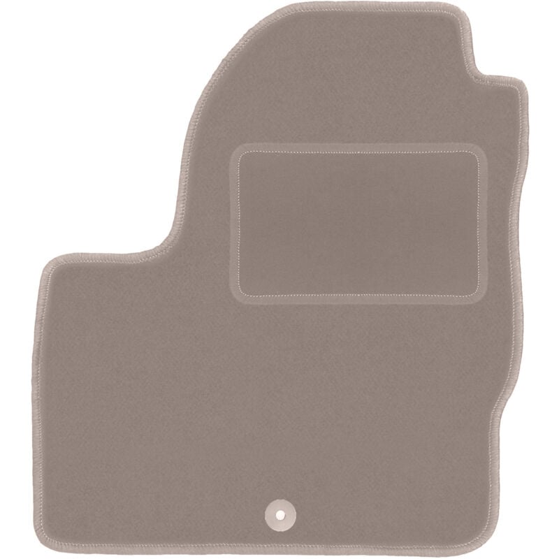 Tapis conducteur beige pour : Land Rover Freelander II SUV (2006-2014)