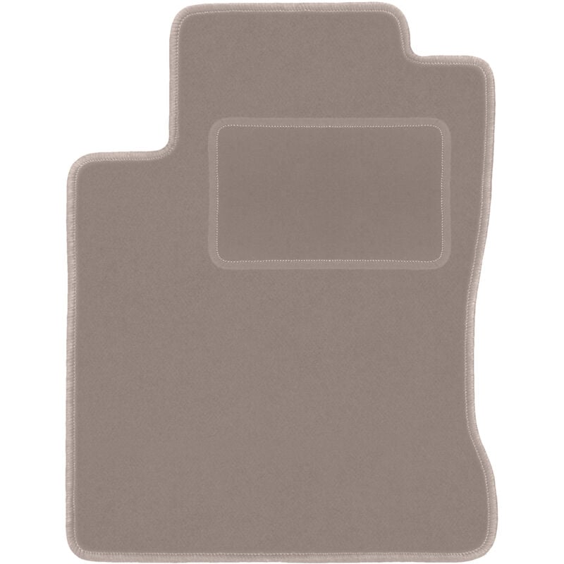Tapis conducteur beige pour : Mazda MX-3 coupé (1991-1998)