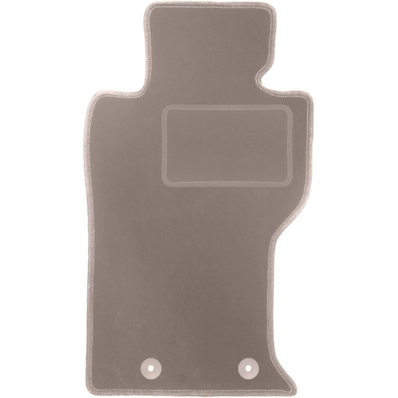 Tapis conducteur beige pour Mazda MX-5 IV coupé, cabriolet (2014-)