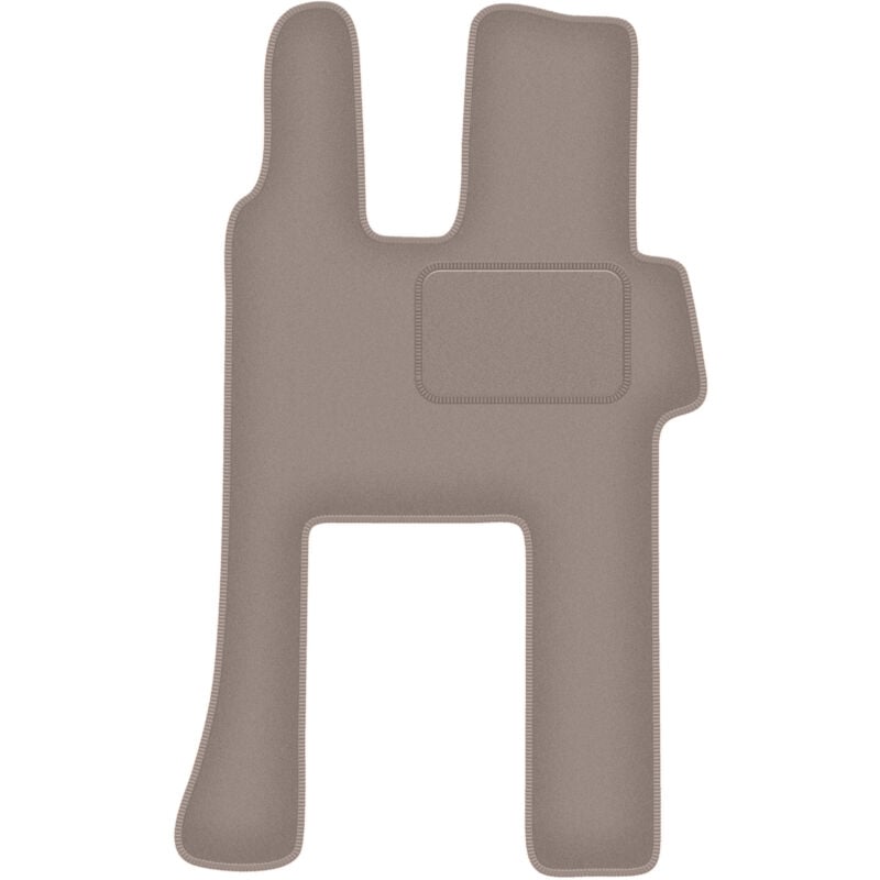 Tapis conducteur beige pour Mercedes Actros MP4 cabine large (2011-)