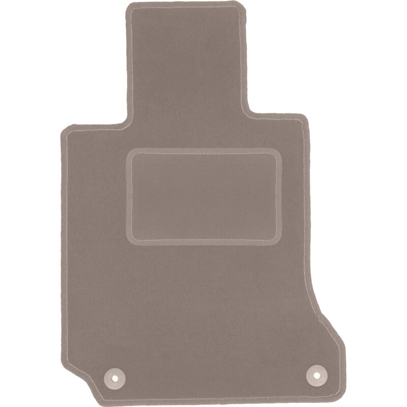 Tapis conducteur beige pour Mercedes C W204 berline, break, coupé (2007-2014)