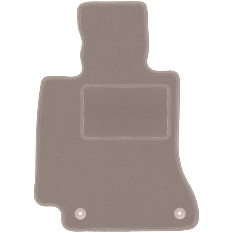Tapis conducteur beige pour Mercedes C W205 cabriolet, coupé (2015-)