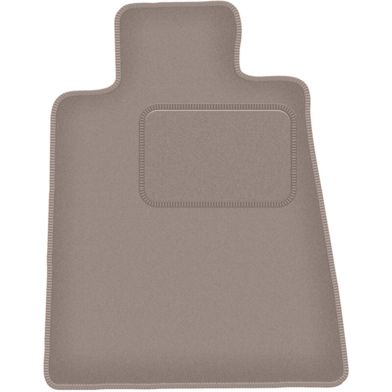 Tapis conducteur beige pour : Mercedes C140 / W140 coupé (1992-1999)