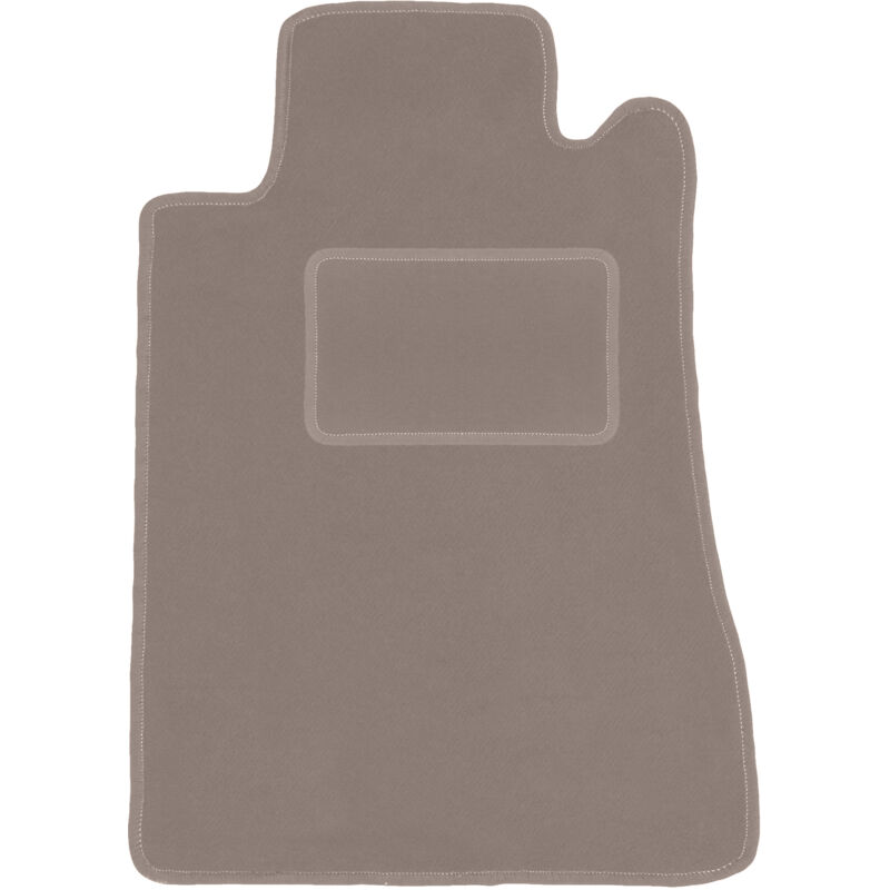 Tapis conducteur beige pour : Mercedes CL W140 coupé (1991-1998)