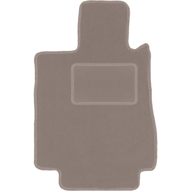 Tapis conducteur beige pour : Mercedes CL W215 coupé (1999-1996)