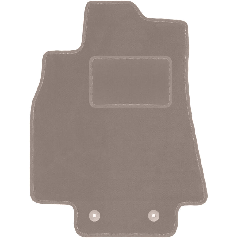 Tapis conducteur beige pour Mercedes Classe A W169 à hayon (2004-2012)