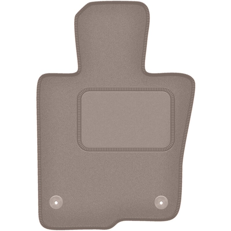 Tapis conducteur beige pour : Mercedes Classe X W470 pick-up (2017-)