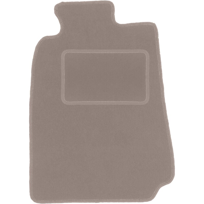 Tapis conducteur beige pour : Mercedes CLK W208 coupé (1997-2003)