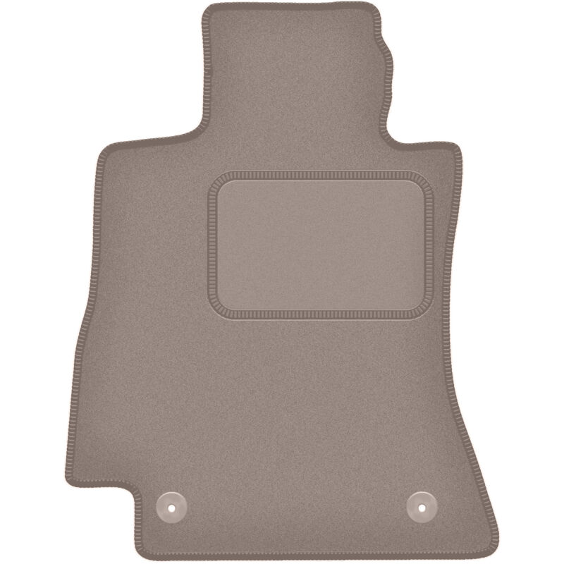 Tapis conducteur beige pour : Mercedes CLS C257 berline (2018-)