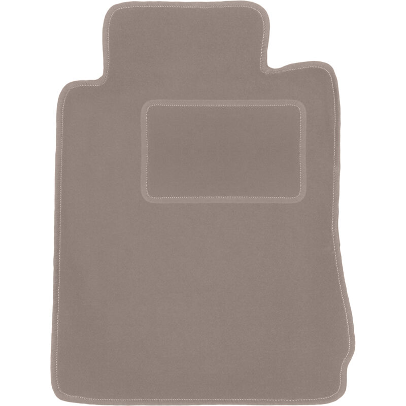 Tapis conducteur beige pour : Mercedes E W210 berline, break (1995-2003)