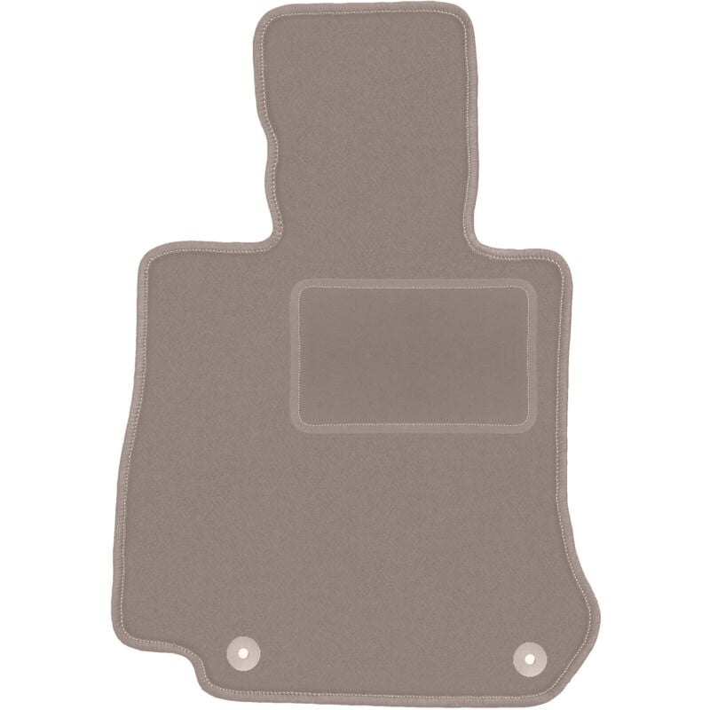 Tapis conducteur beige pour : Mercedes GLC X253 SUV (2015-)