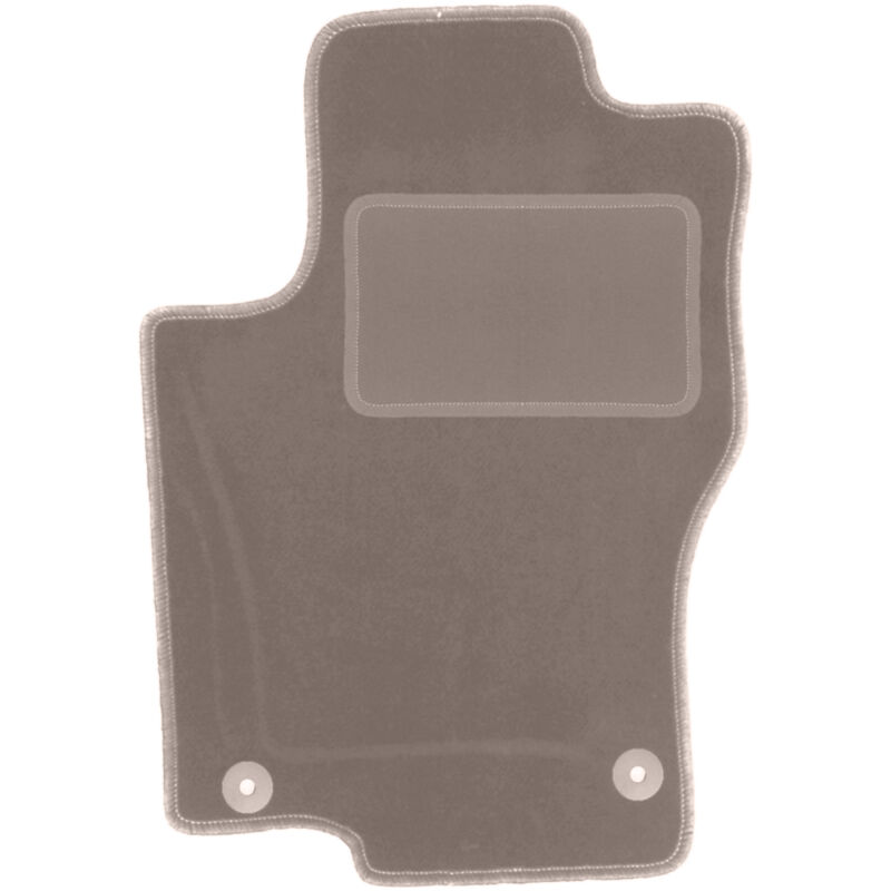 Tapis conducteur beige pour : Mercedes GLE W166 SUV (2011-2015)