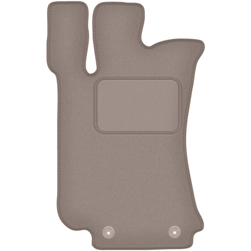 Tapis conducteur beige pour Mercedes R251 / V251 7 places (2005-2013)