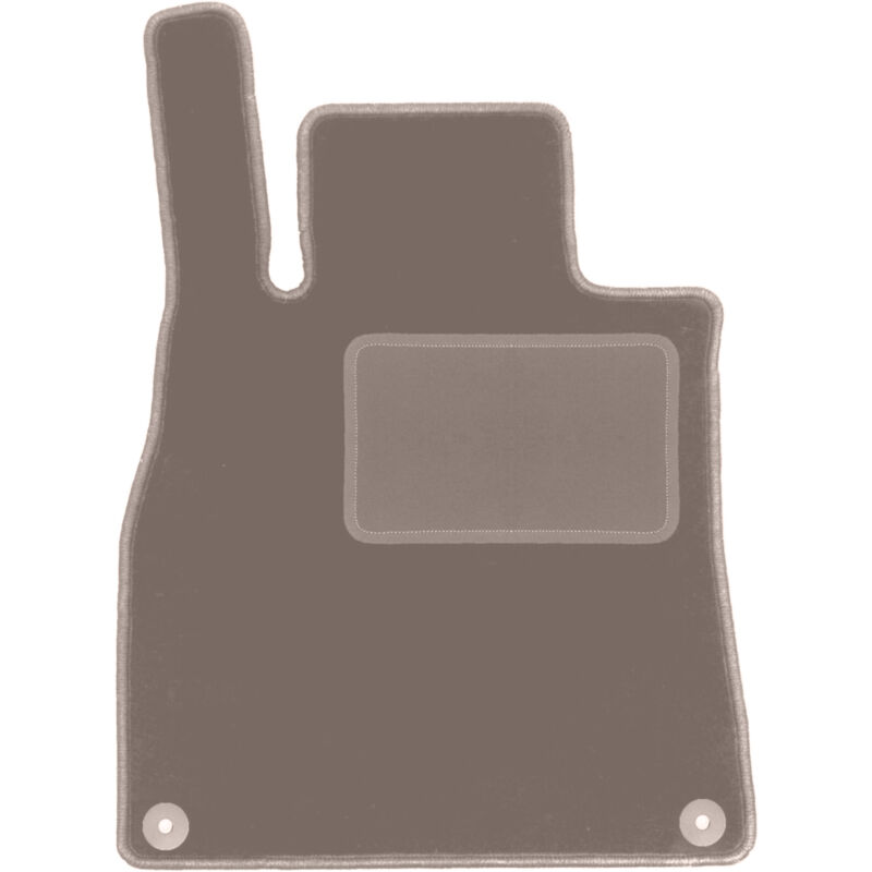 Tapis conducteur beige pour : Mercedes S W222 berline (2013-2020)