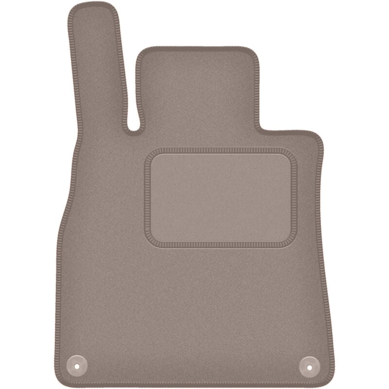 Tapis conducteur beige pour : Mercedes S W222 berline longue (2013-)