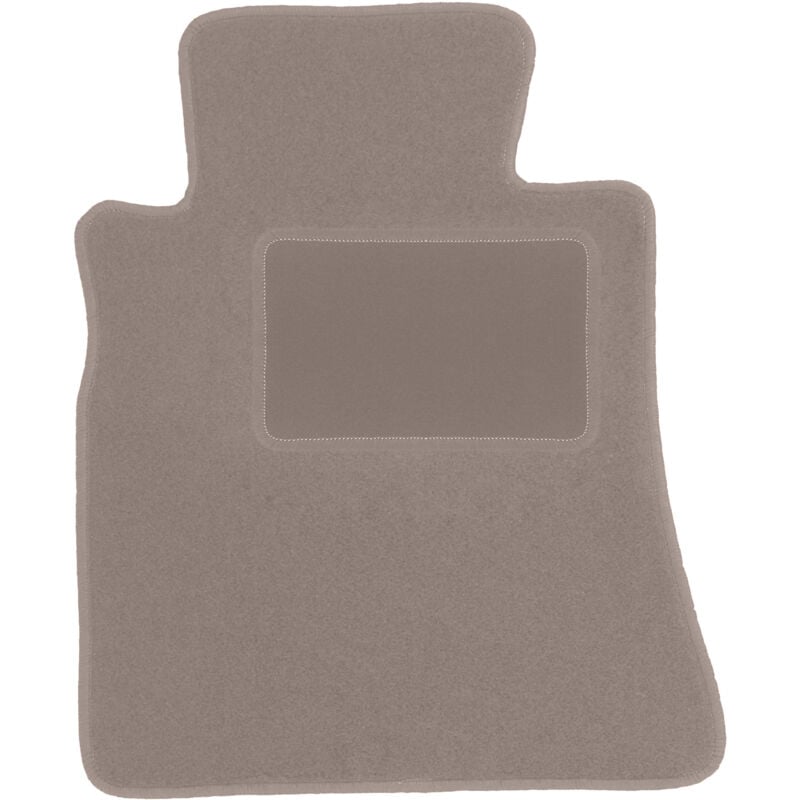 Tapis conducteur beige pour : Mercedes SD W126 berline (1979-1991)
