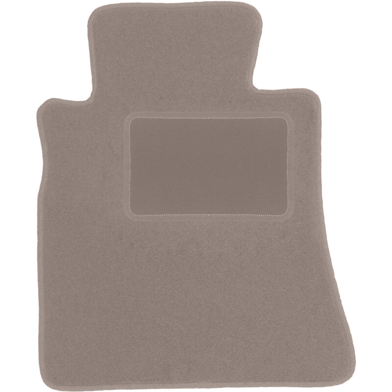 Tapis conducteur beige pour : Mercedes SE W126 berline (1979-1991)