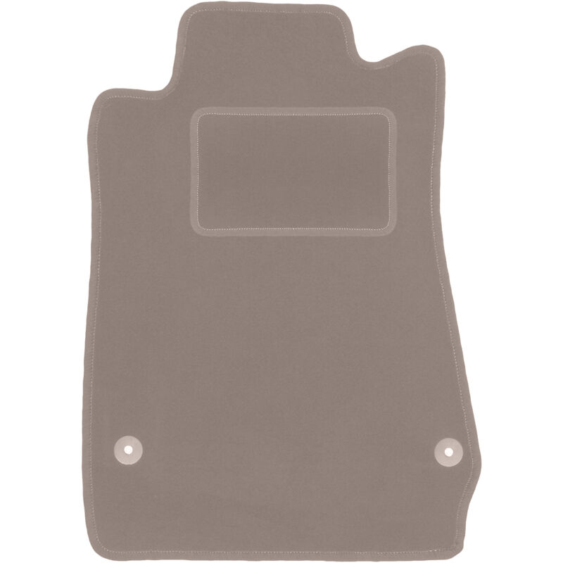 Tapis conducteur beige pour : Mercedes SLK R171 coupé (2004-2011)