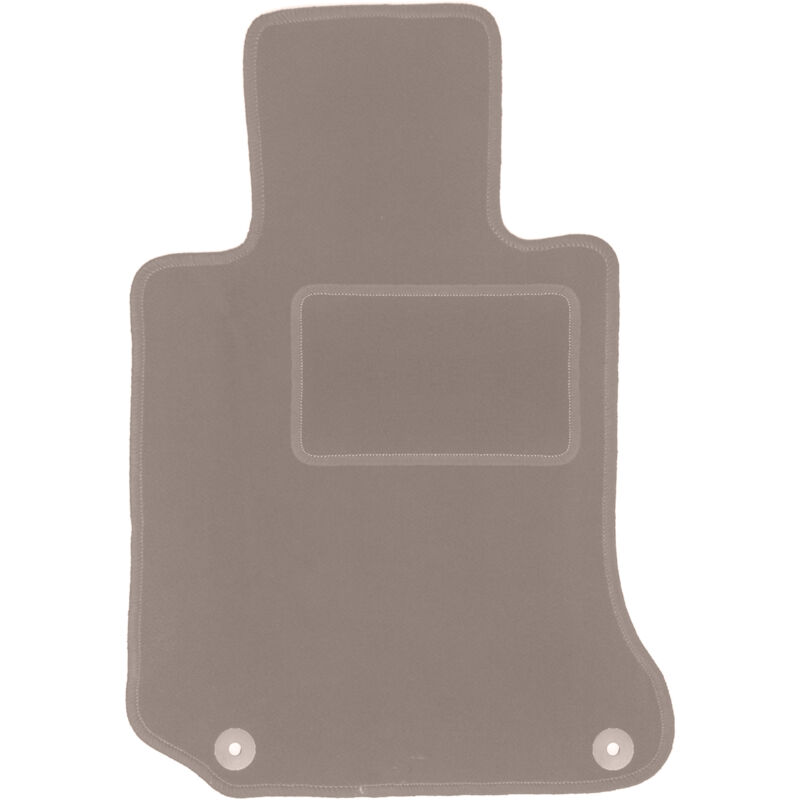 Tapis conducteur beige pour Mercedes W207 Coupé Classe E (2009-)