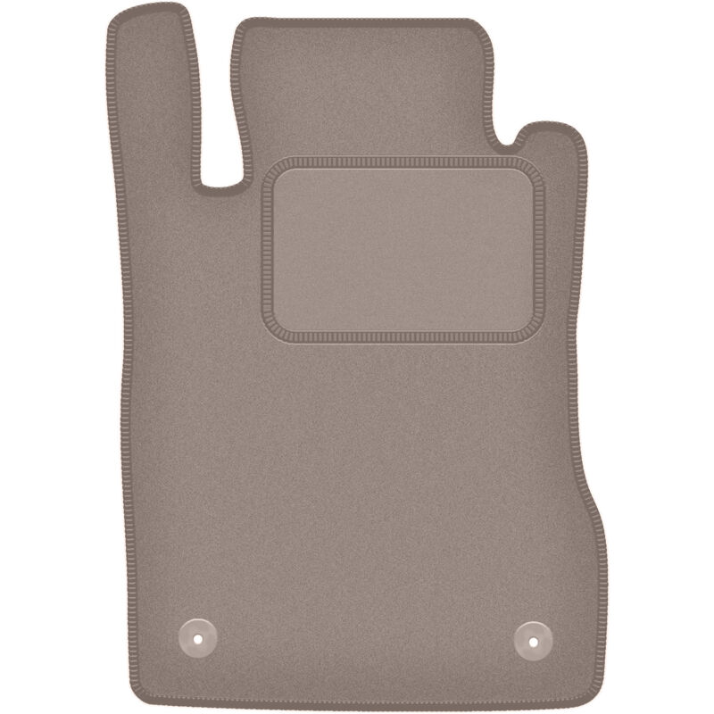 Tapis conducteur beige pour Mercedes W211 4Matic berline, break (2003-2009)