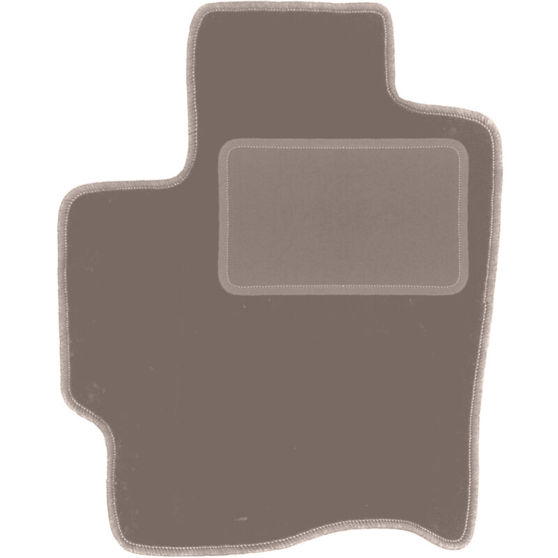 Tapis conducteur beige pour : minifourgonnette Mazda Premacy I (1999-2005)