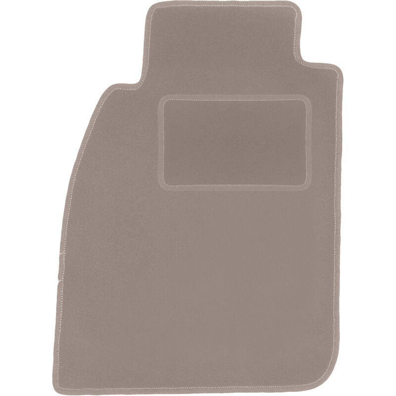 Tapis conducteur beige pour : Mitsubishi Carisma berline, liftback, hatchback (1995-2004)