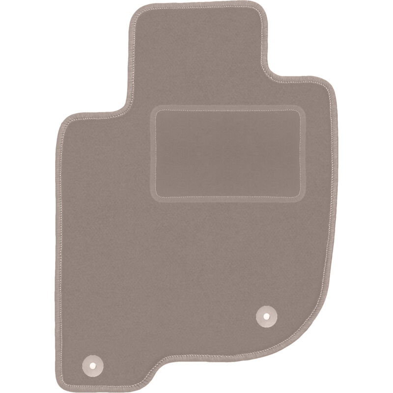 Tapis conducteur beige pour : Mitsubishi L200 V tout-terrain (2015-)