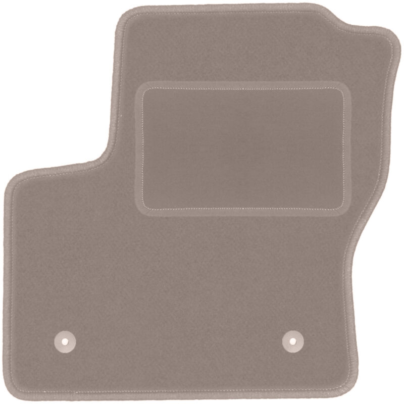 Tapis conducteur beige pour : monospace Ford C-MAX MK2 (2015-2019)