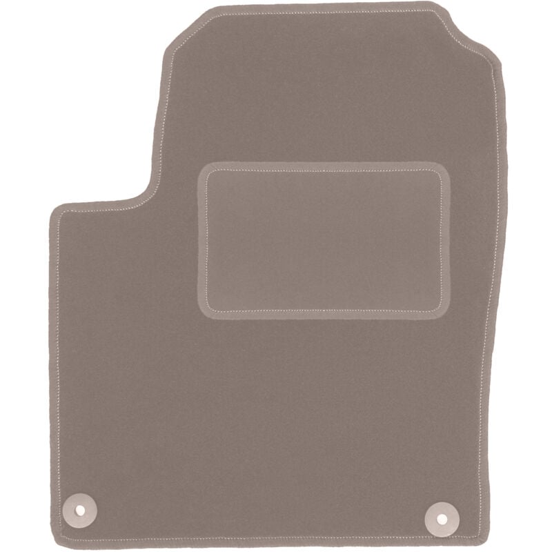Tapis conducteur beige pour : monospace Ford Galaxy MK1 (1995-2006)