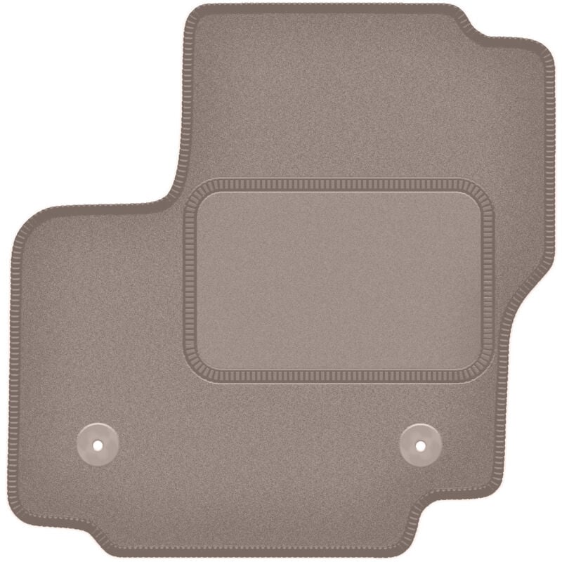 Tapis conducteur beige pour : monospace Ford Galaxy MK2 (2012-2015)
