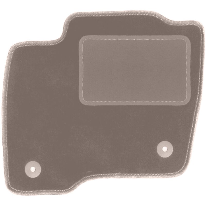 Tapis conducteur beige pour : monospace Ford S-MAX MK2 (2015-)