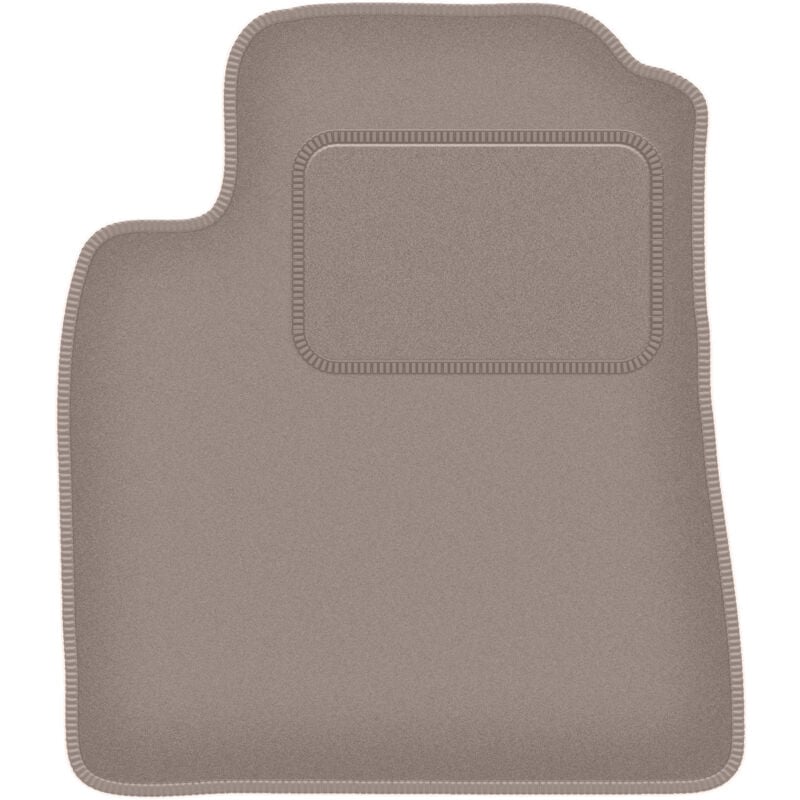 Tapis conducteur beige pour : monospace Hyundai Matrix (2001-2010)
