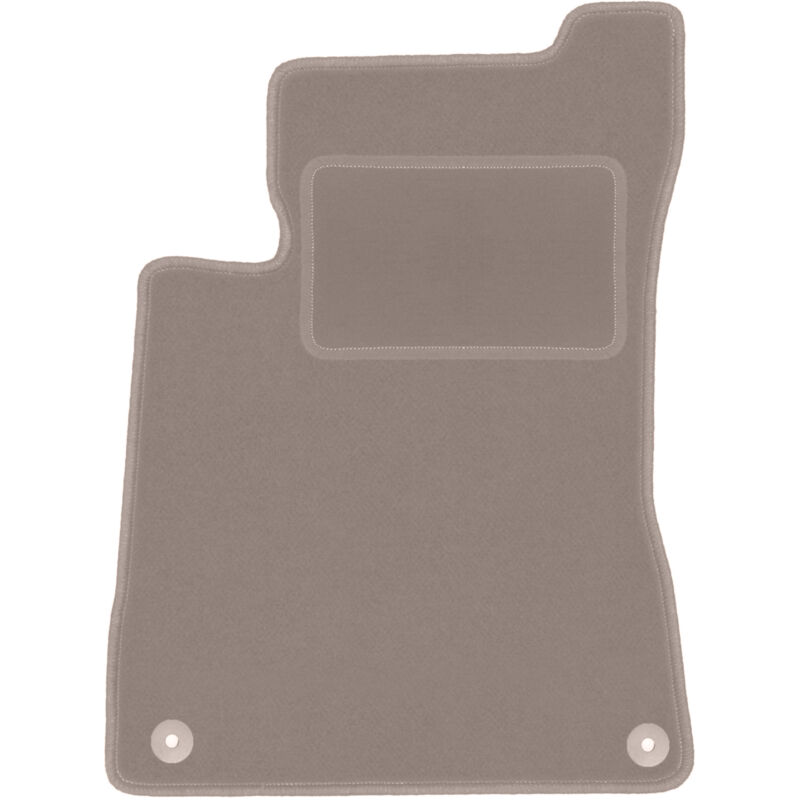 Tapis conducteur beige pour monospace Mercedes B W247 (2018-)