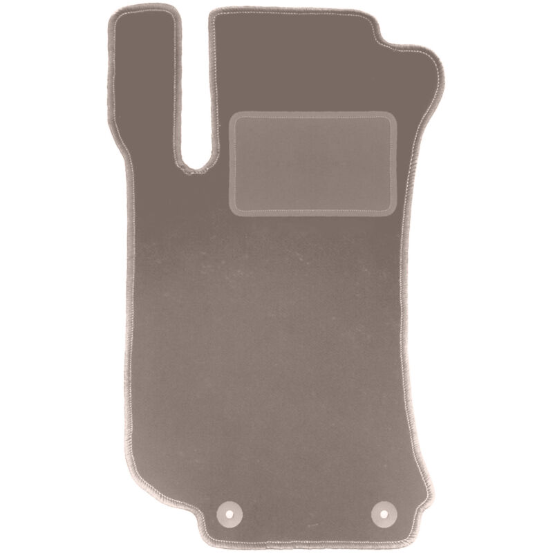 Tapis conducteur beige pour : monospace Mercedes R V251 (2005-2013)