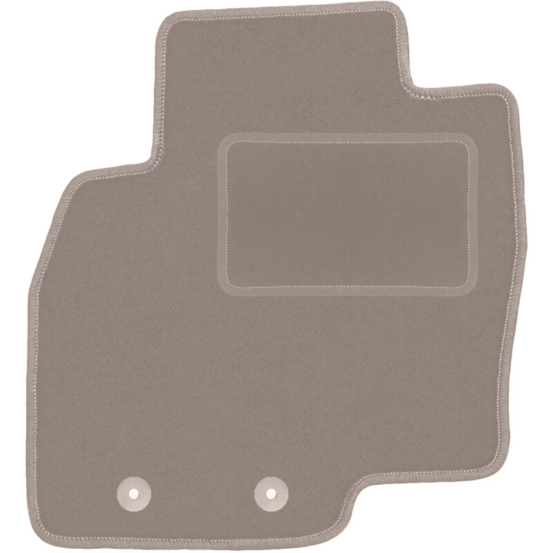 Tapis conducteur beige pour : monospace Mitsubishi Grandis (2004-2010)