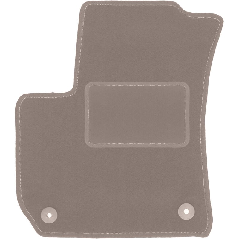 Tapis conducteur beige pour monospace Opel Zafira B (2005-2014)