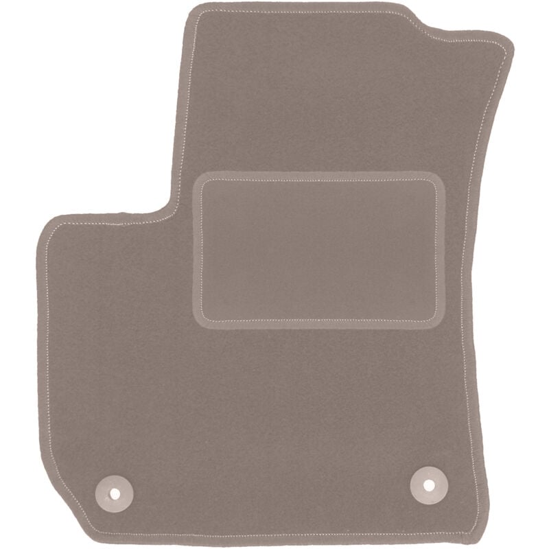 Tapis conducteur beige pour monospace Opel Zafira B (2005-2014)
