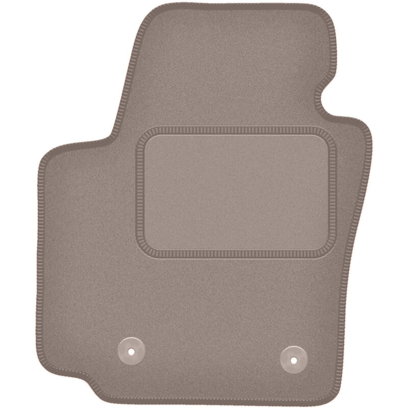 Tapis conducteur beige pour : monospace Seat Altea XL (2006-08.2008)