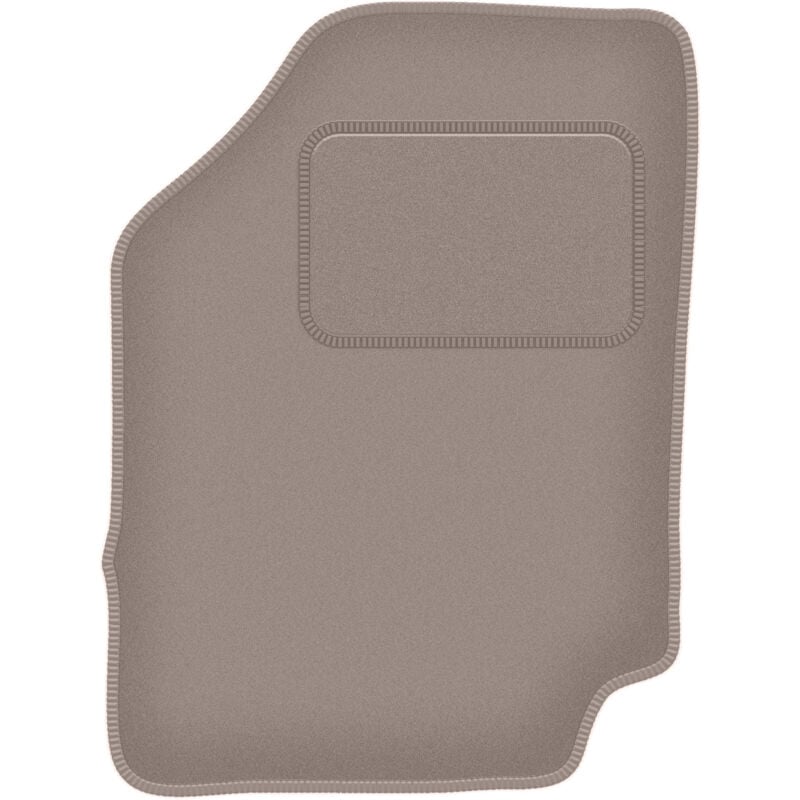 Tapis conducteur beige pour : Nissan 100NX coupé, targa (1990-1995)