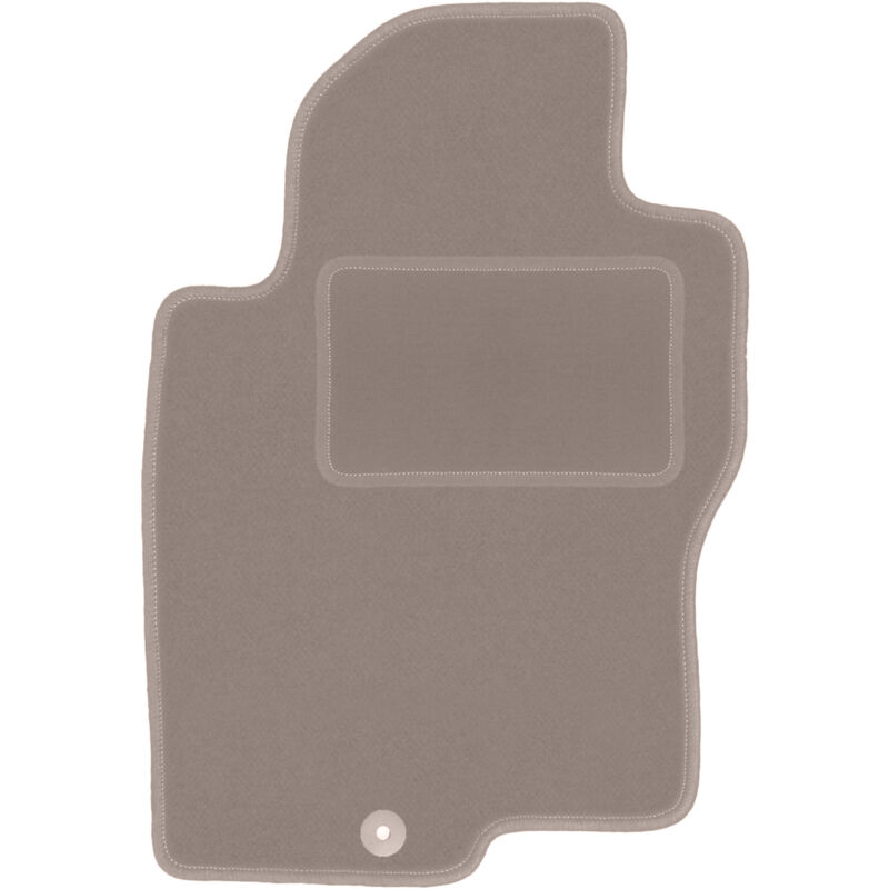 Tapis conducteur beige pour : Nissan Pathfinder R51 SUV (2005-)