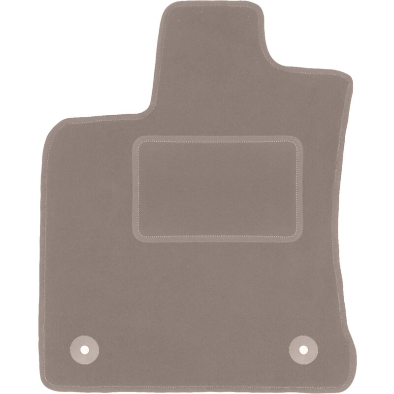 Tapis conducteur beige pour : Nissan Qashqai J10 I crossover (2006-2013)