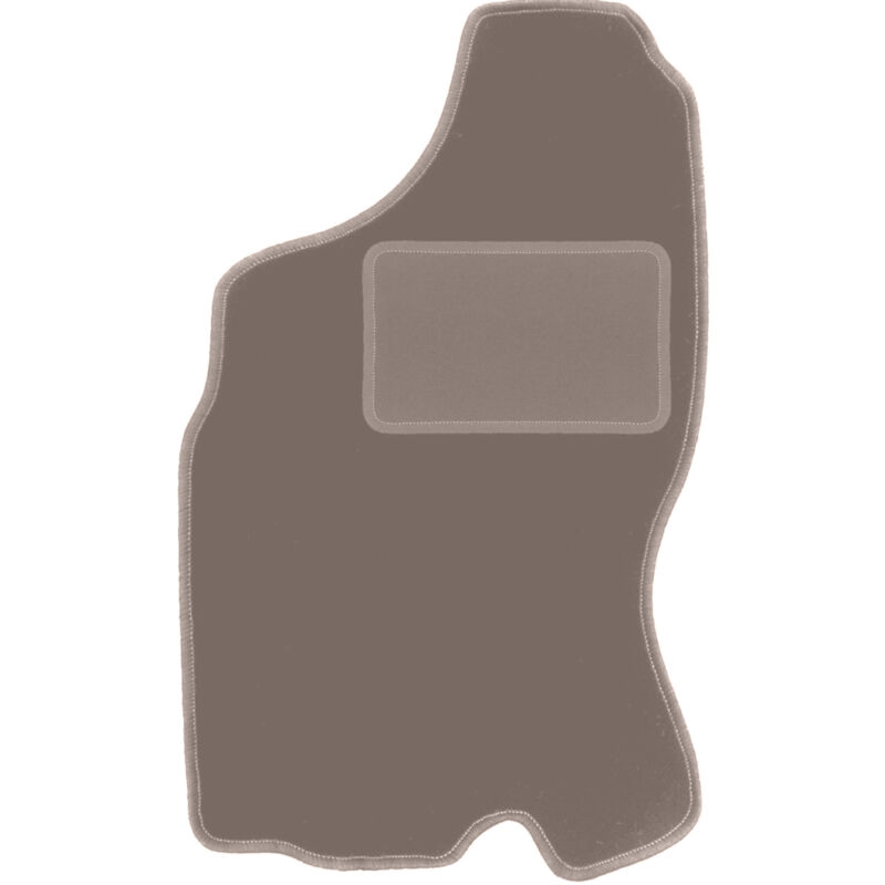 Tapis conducteur beige pour : Nissan Terrano II SUV (1993-2005)